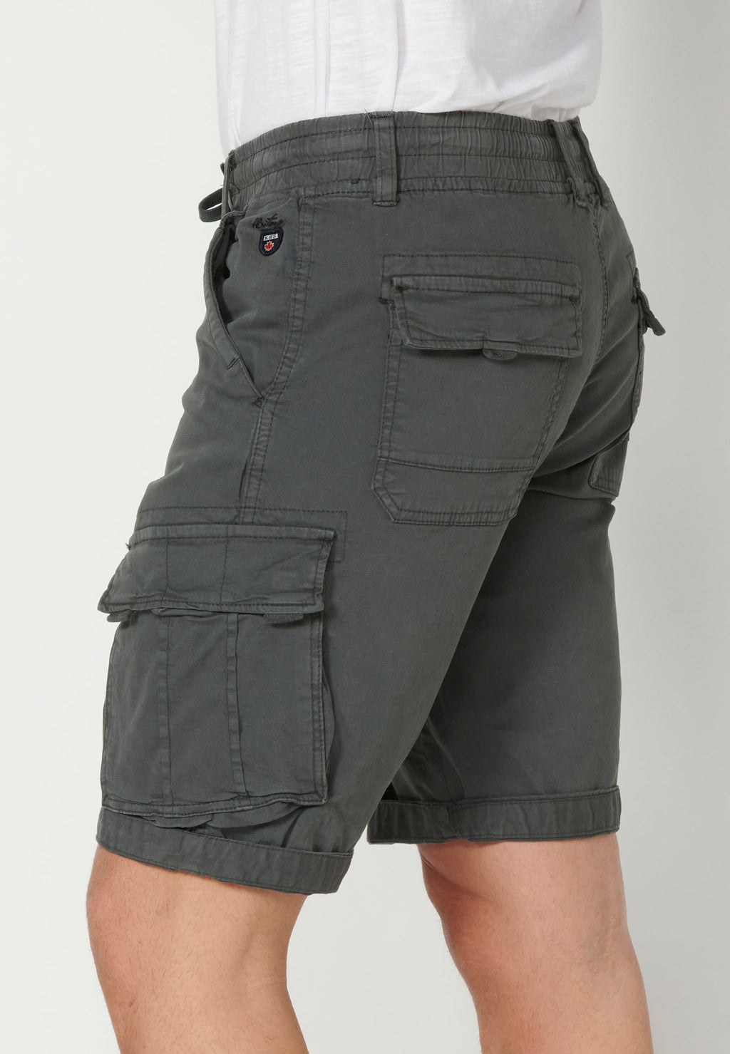 Bermuda Cargo Hombre Acabado Vuelta 6 Bolsillos – Koroshi 2311PS12