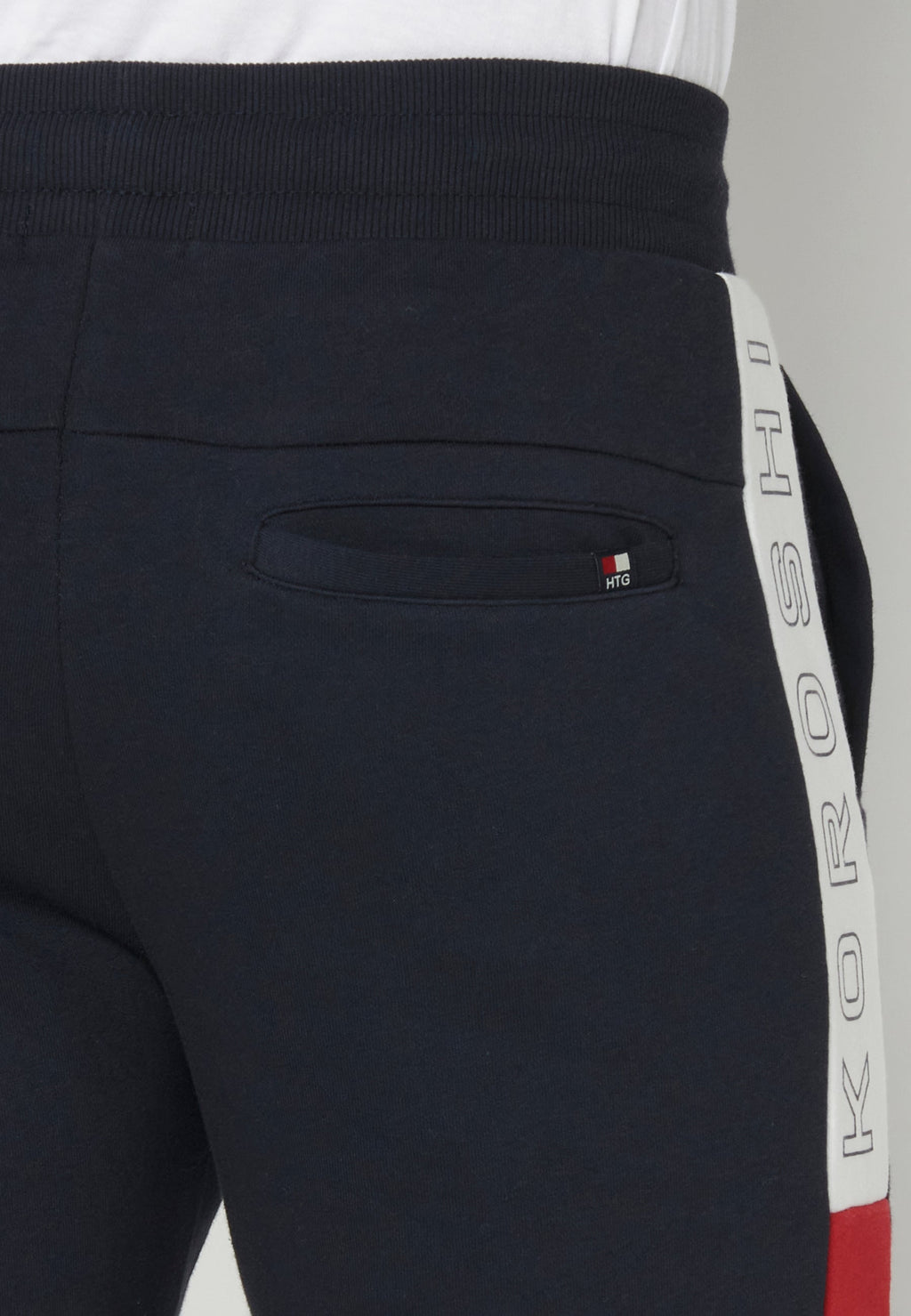 Short Hombre Jogger Felpa Cordón Navy – Koroshi 2311PS91