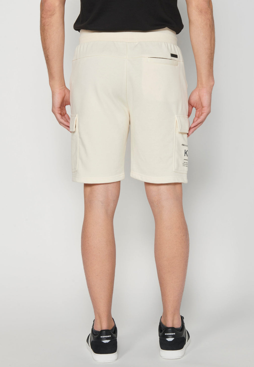 Short Hombre Jogger Cordón Algodón – Koroshi Crudo
