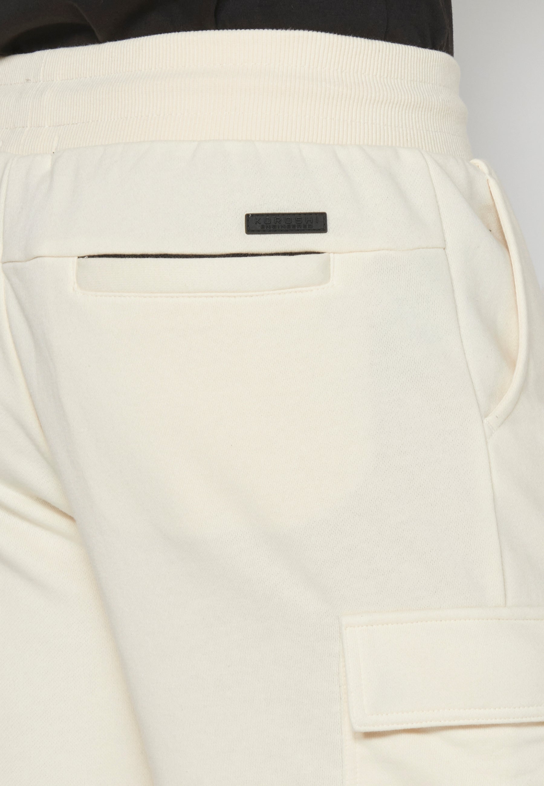 Short Hombre Jogger Cordón Algodón – Koroshi Crudo