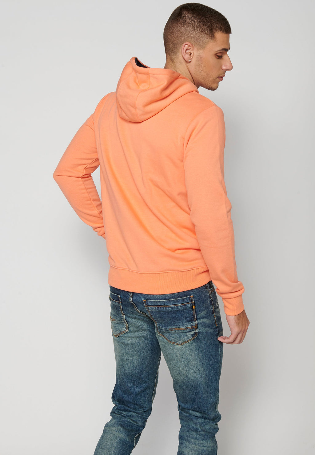Sudadera Hombre Capucha Estampada – Koroshi 2311SU17