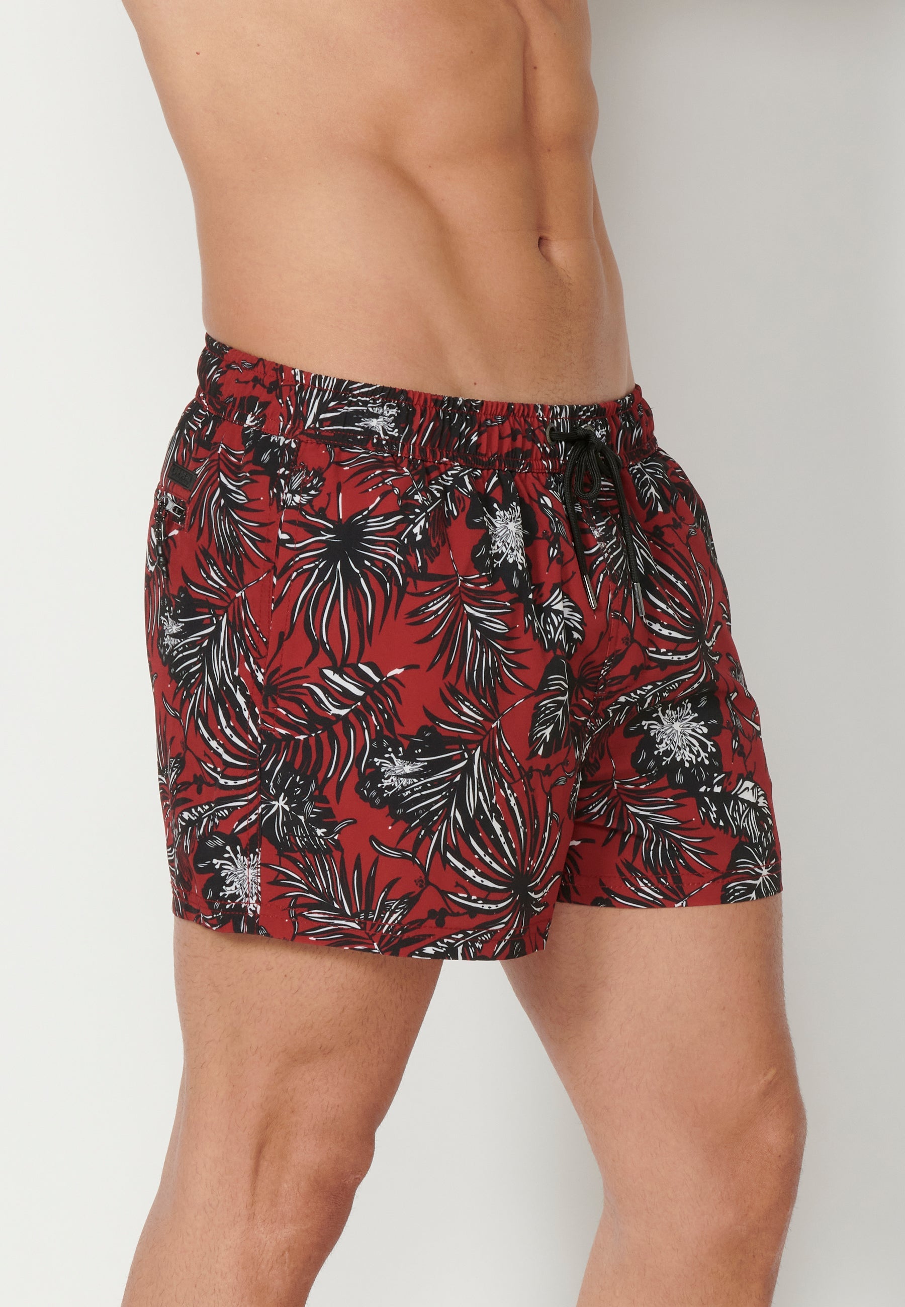 Bañador Corto Hombre Estampado con Bolsillos – Koroshi 2311WA01