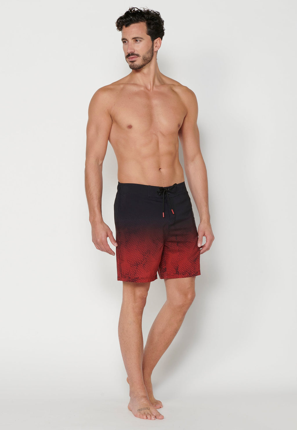 Bañador Corto Surfero Hombre Degradado – Koroshi 2311WA09