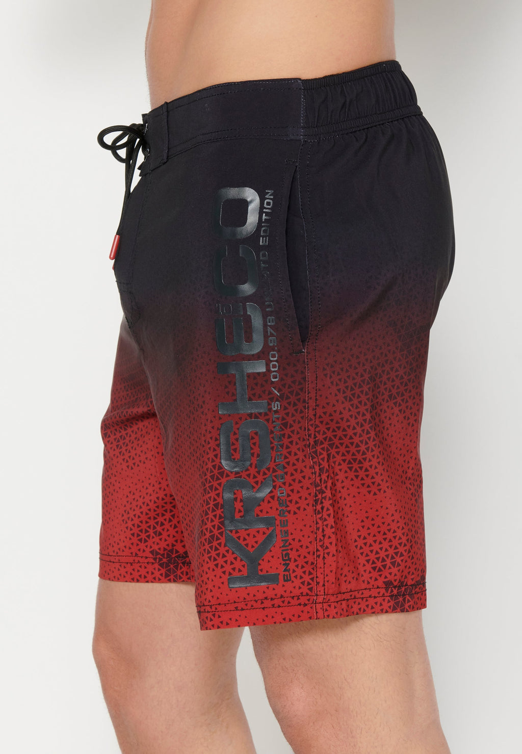 Bañador Corto Surfero Hombre Degradado – Koroshi 2311WA09