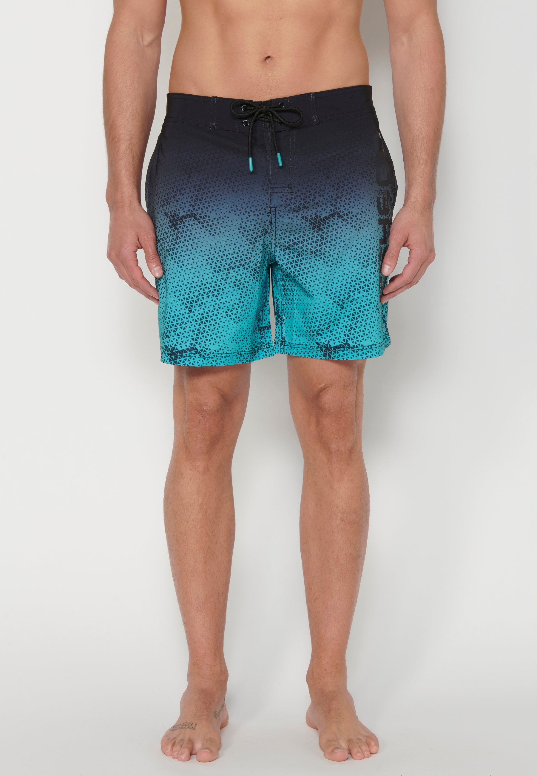 Bañador Corto Surfero Hombre Degradado – Koroshi 2311WA09