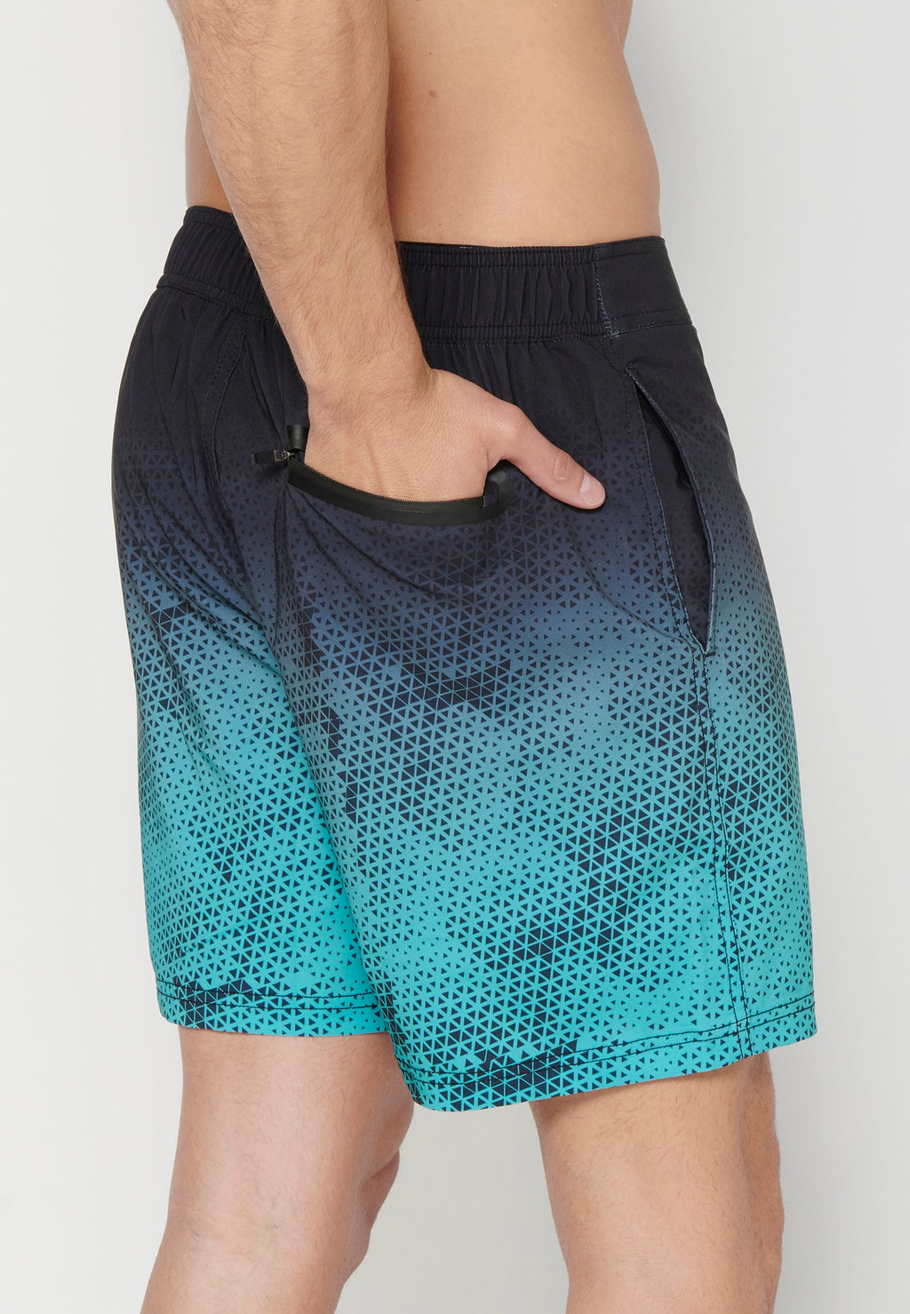 Bañador Corto Surfero Hombre Degradado – Koroshi 2311WA09