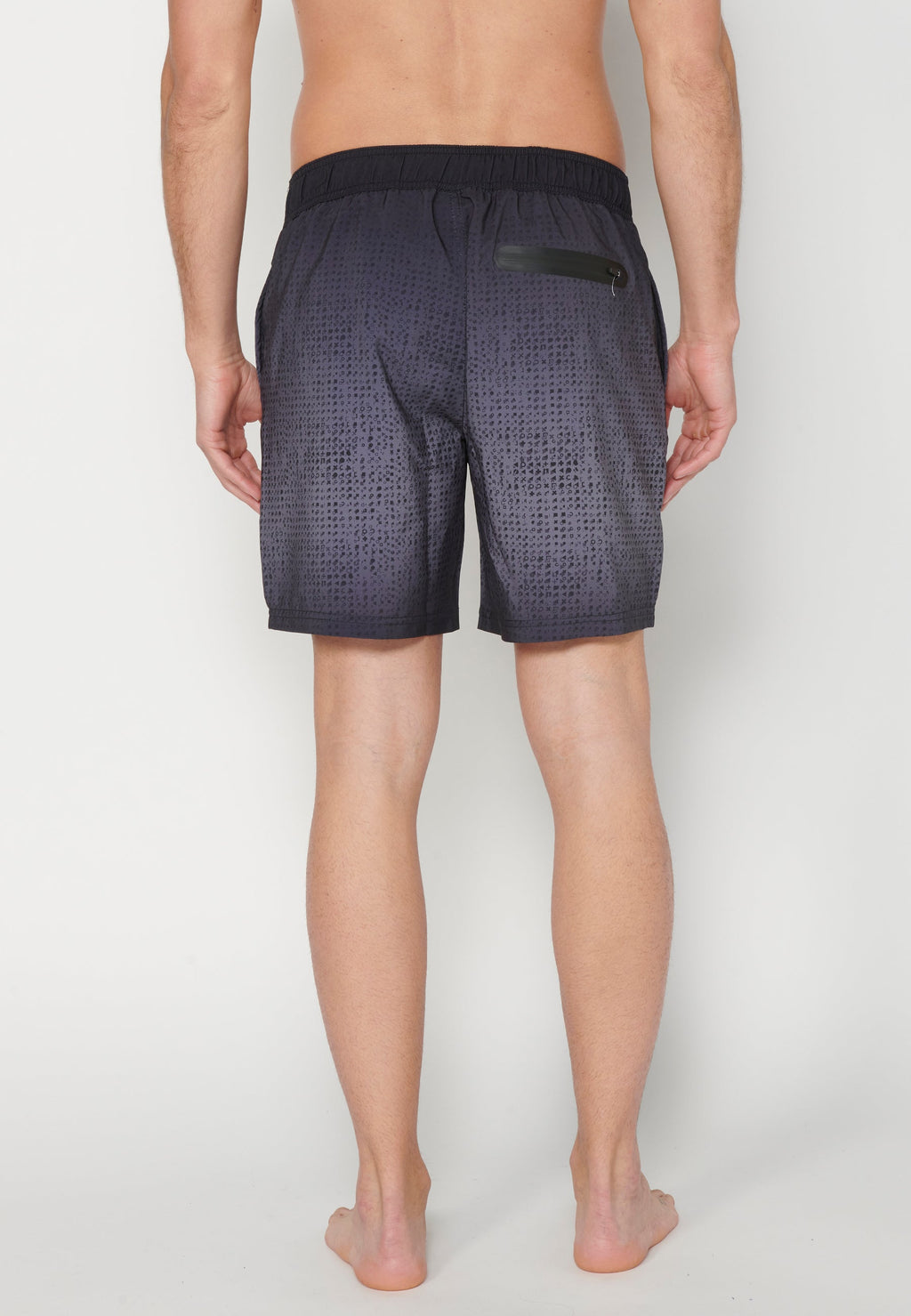 Bañador Corto Surfero Hombre con Tres Bolsillos – Koroshi Gris