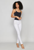 Pantalón largo jeans slim para mujer | moda actual