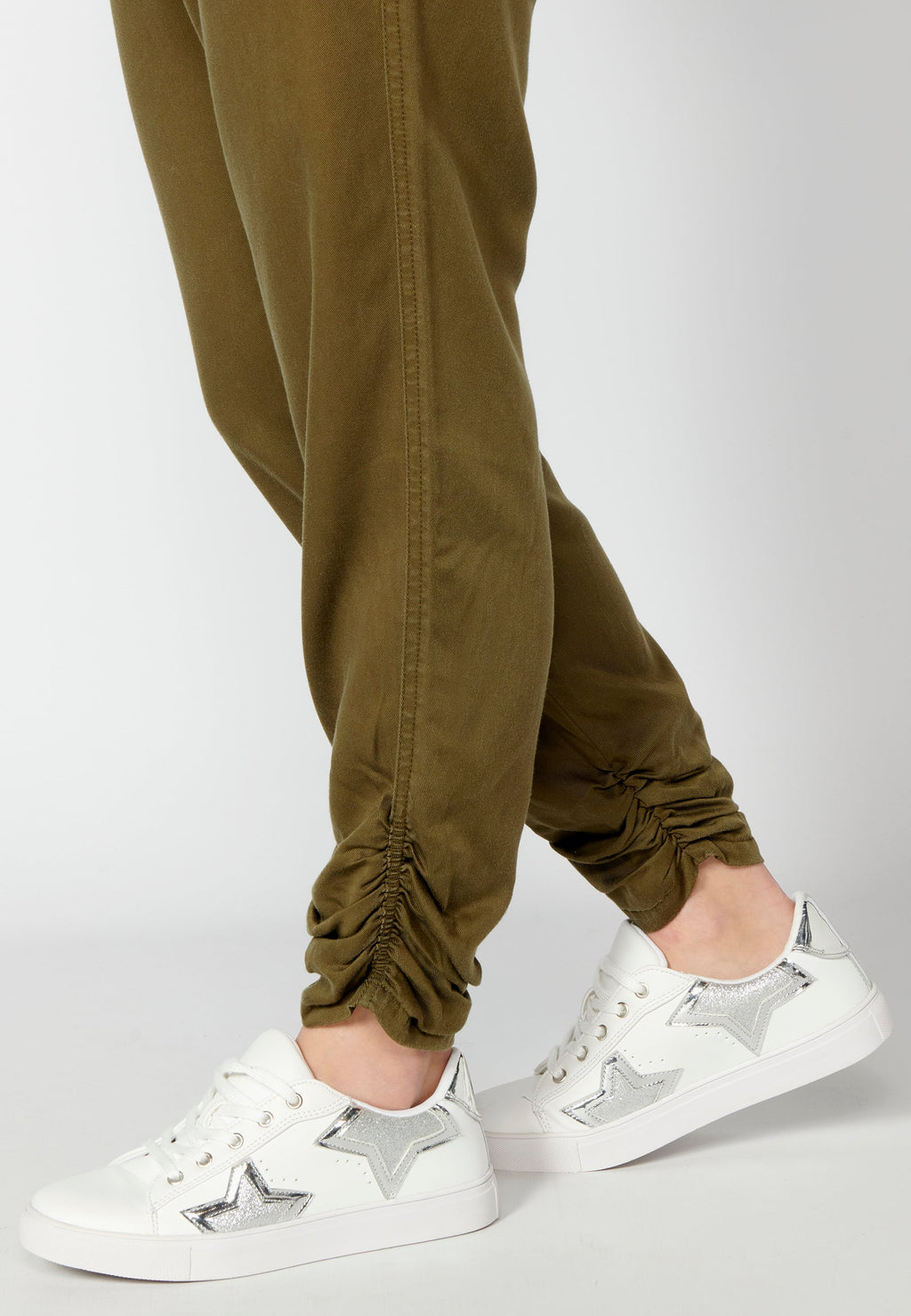 Pantalón largo straigth con cintura ajustable para mujer | moda actual