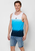 Camiseta Hombre Sin Mangas de Tirantes Degradado de Algodón – Koroshi 2411MS00