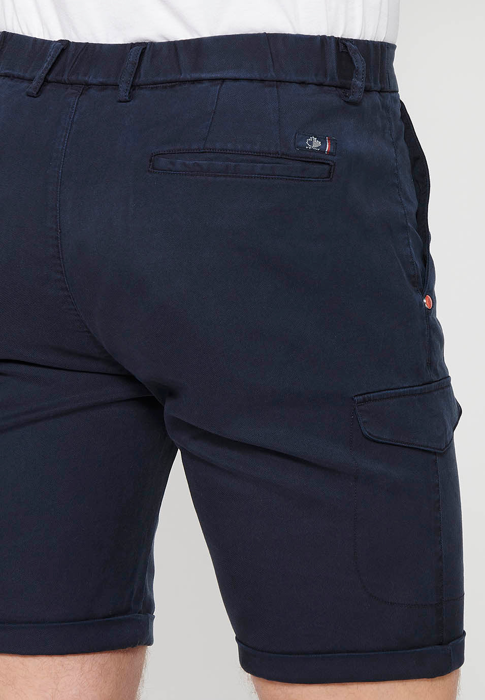 Bermuda Hombre Algodón Lyocell Bolsillo Cargo – Koroshi 2411PS13