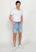 Short Hombre Jogger Denim Cintura Cordón – Koroshi 2411PS88
