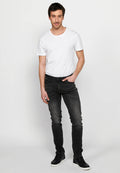 Pantalón Hombre Vaquero Black Denim Regular Fit – Koroshi
