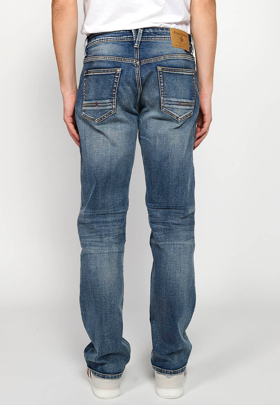 Pantalón Hombre Vaquero Azul Claro Comfort Fit – Koroshi 2411PT72