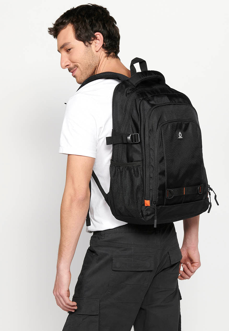 Mochila para Portátil Hombre 3 Compartimentos – Koroshi 2411ZA04