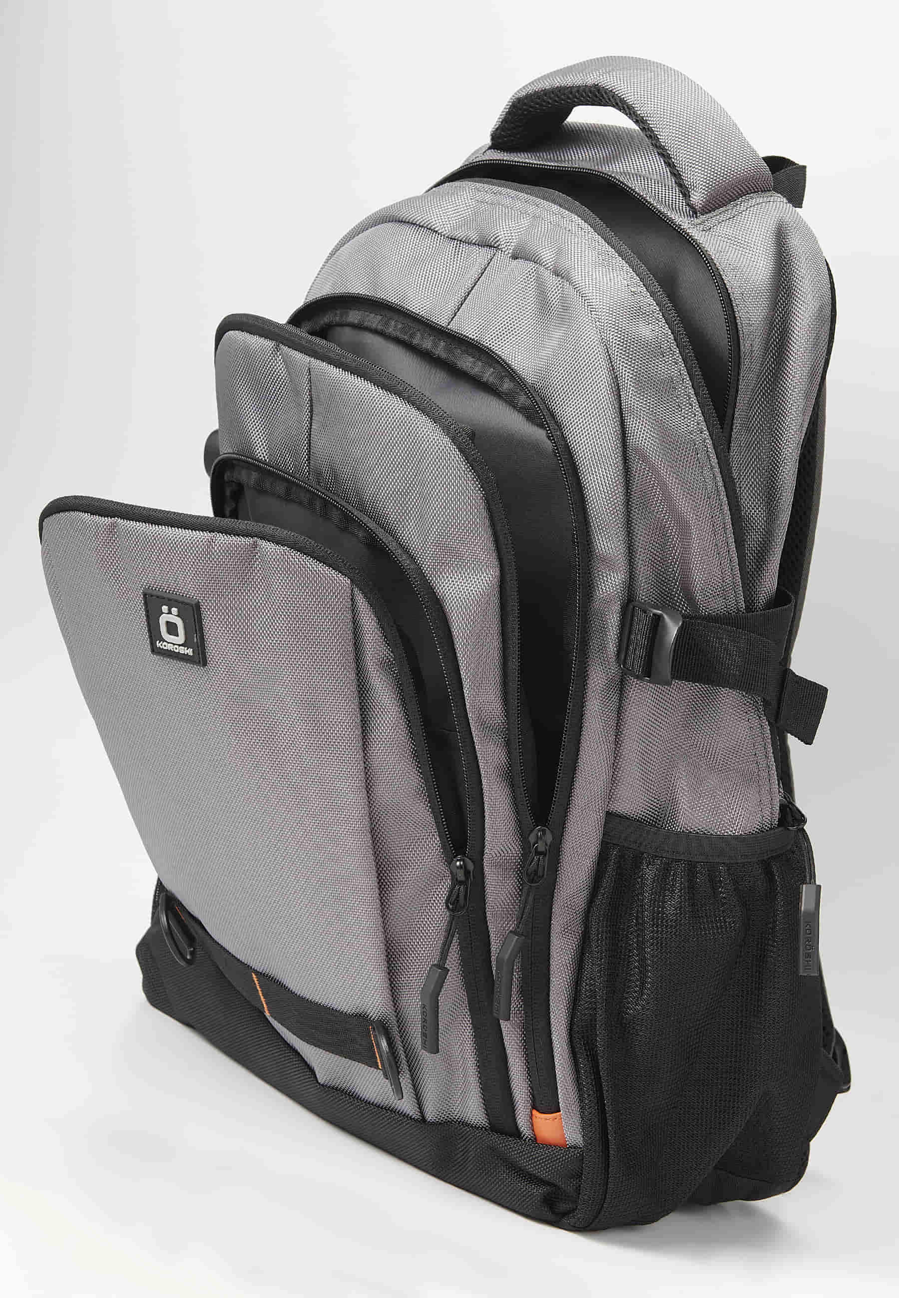 Mochila para Portátil Hombre 3 Compartimentos – Koroshi 2411ZA04
