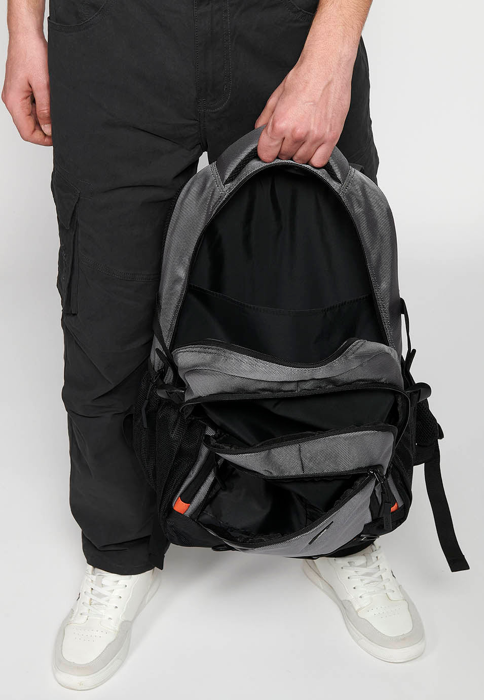 Mochila para Portátil Hombre 3 Compartimentos – Koroshi 2411ZA04