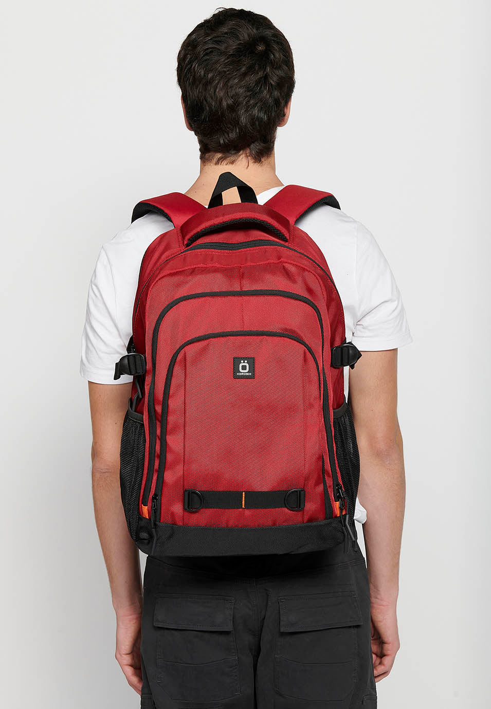 Mochila para Portátil Hombre 3 Compartimentos – Koroshi 2411ZA04