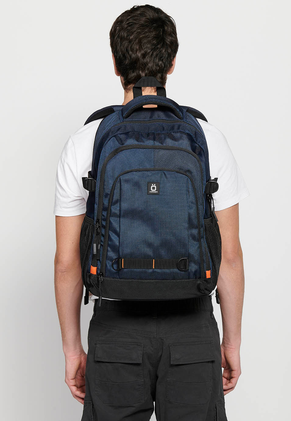 Mochila para Portátil Hombre 3 Compartimentos – Koroshi 2411ZA04