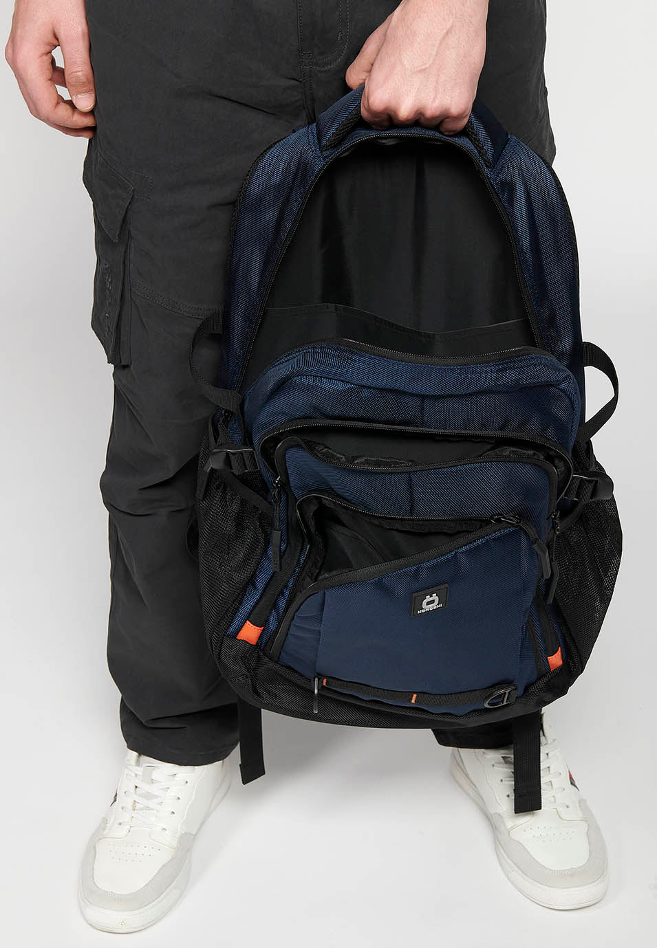 Mochila para Portátil Hombre 3 Compartimentos – Koroshi 2411ZA04