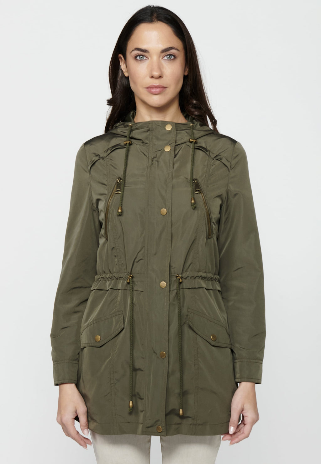 Parka de mujer con capucha – Koroshi 2412JA69