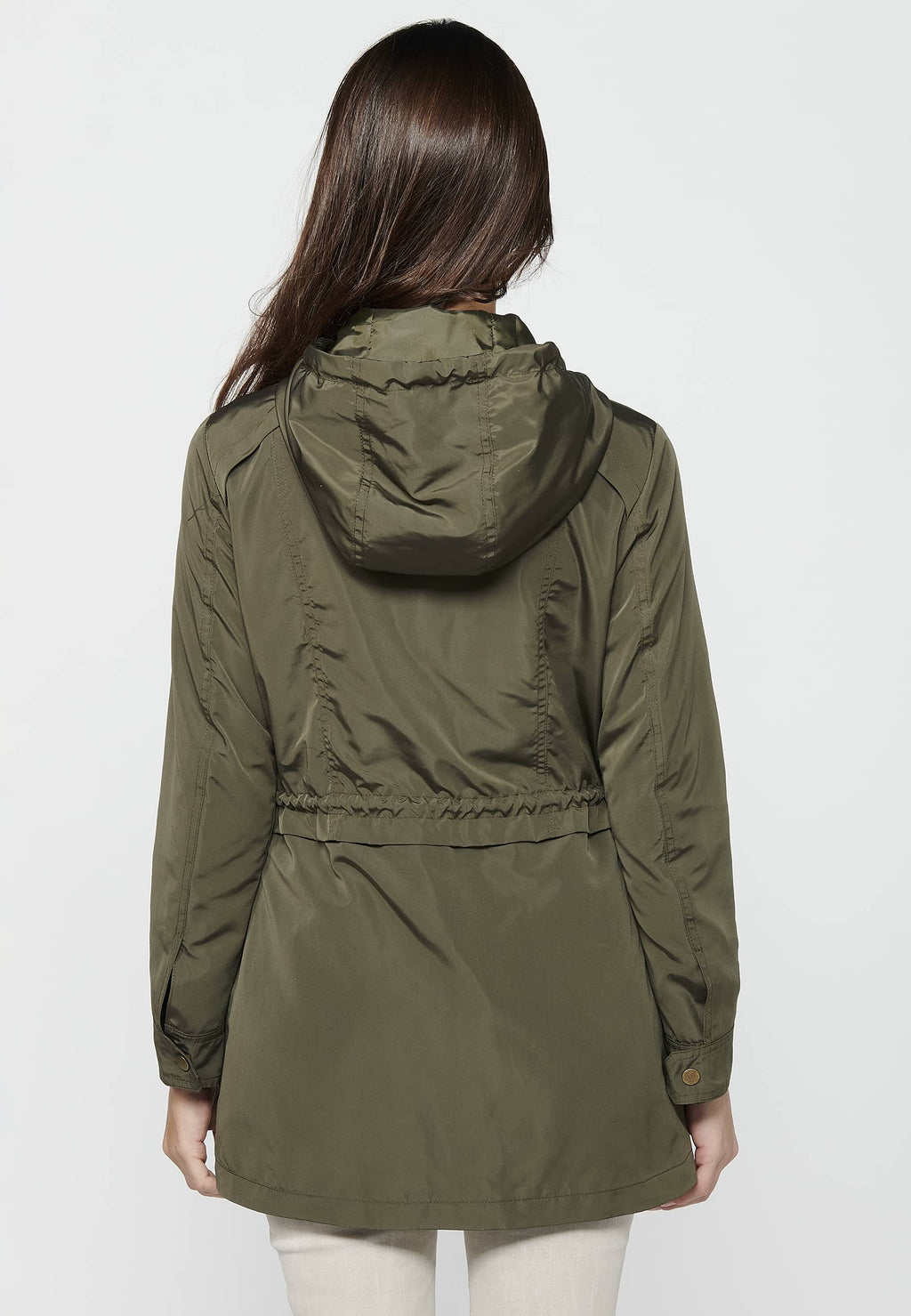 Parka de mujer con capucha – Koroshi 2412JA69