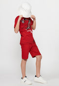 Pack 2 Camisetas Niño Manga Corta – Koroshi Multicolor