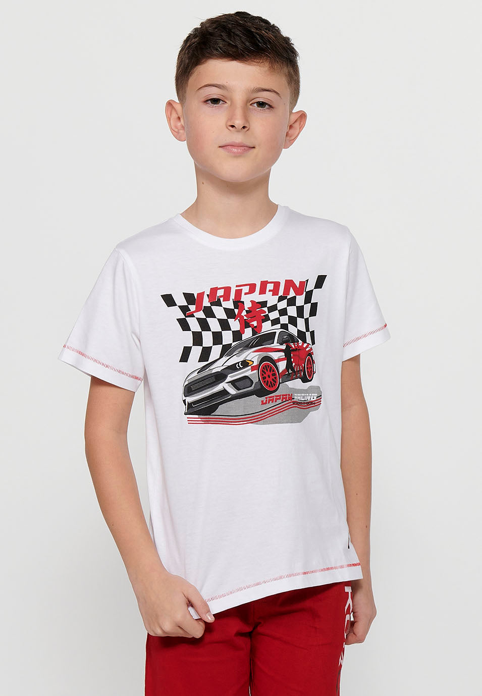 Pack 2 Camisetas Niño Manga Corta – Koroshi Multicolor