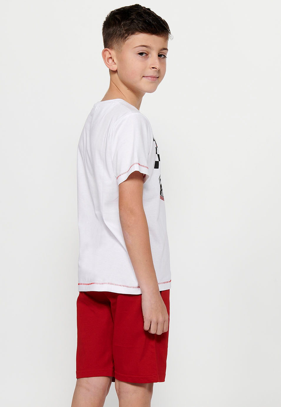 Pack 2 Camisetas Niño Manga Corta – Koroshi Multicolor