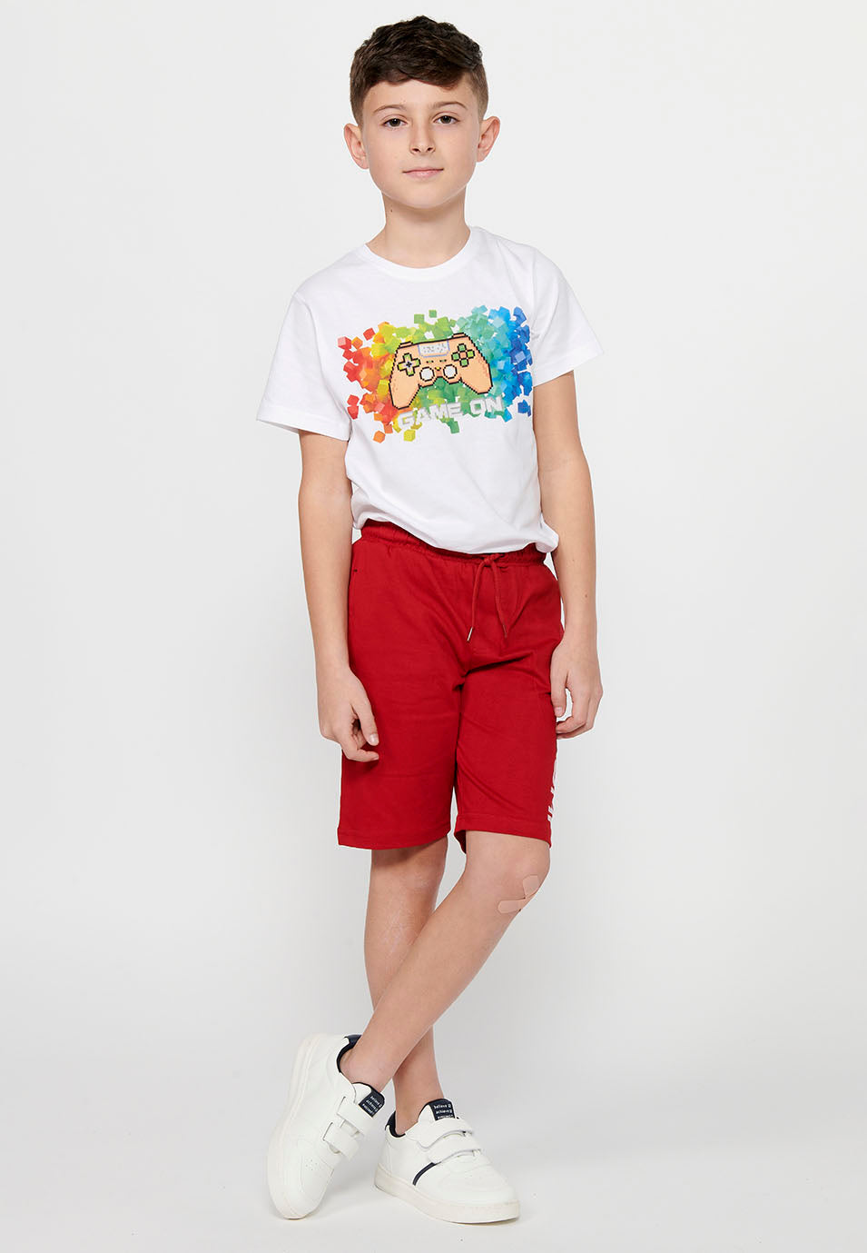 Pack 2 Pantalones Cortos Niño – Koroshi Multicolor