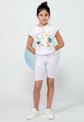 Pack 3 Shorts Niña Estilo Legging – Koroshi Multicolor