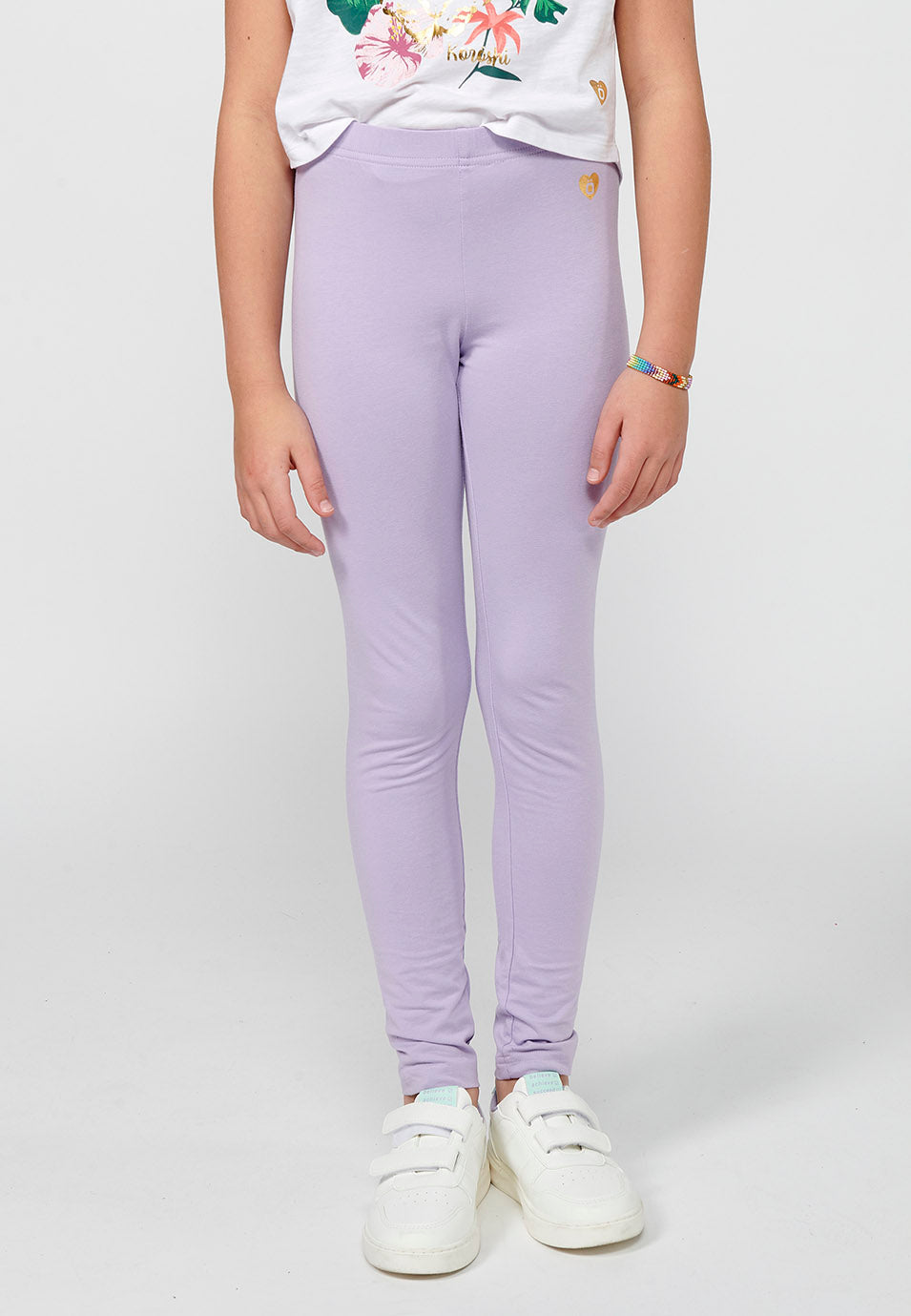 Pack 2 Leggings Niña Largos Algodón – Koroshi Multicolor