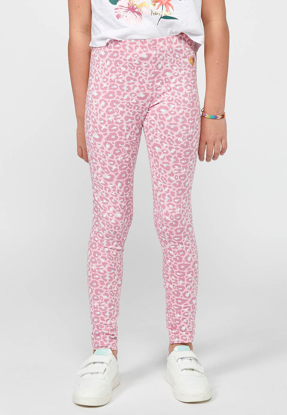 Pack 2 Leggings Niña Largos Algodón – Koroshi Multicolor