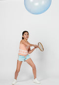 Conjunto Niña Camiseta Tirantes y Short – Koroshi Multicolor