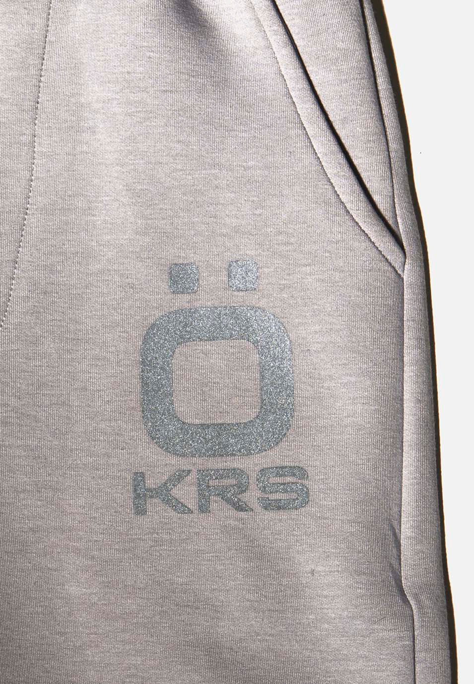Pantalón Largo Niño Cintura Engomada Rib – Koroshi 2424PT01