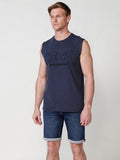 Camiseta Hombre Sin Mangas Boxing Estampado – Koroshi índigo