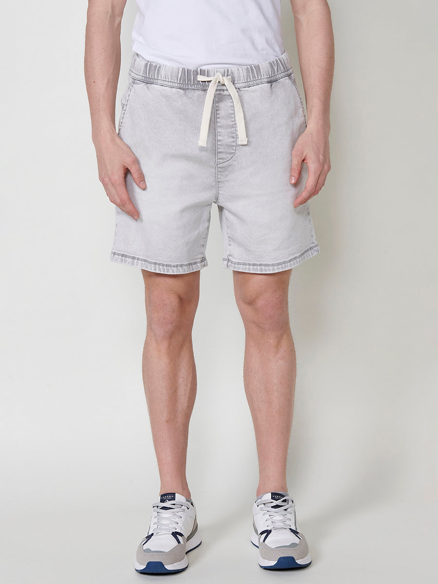Short Hombre Jogger Knit Denim Lavado – Koroshi 2511PS88