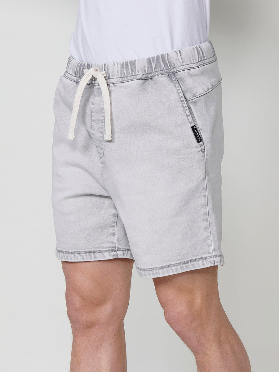 Short Hombre Jogger Knit Denim Lavado – Koroshi 2511PS88