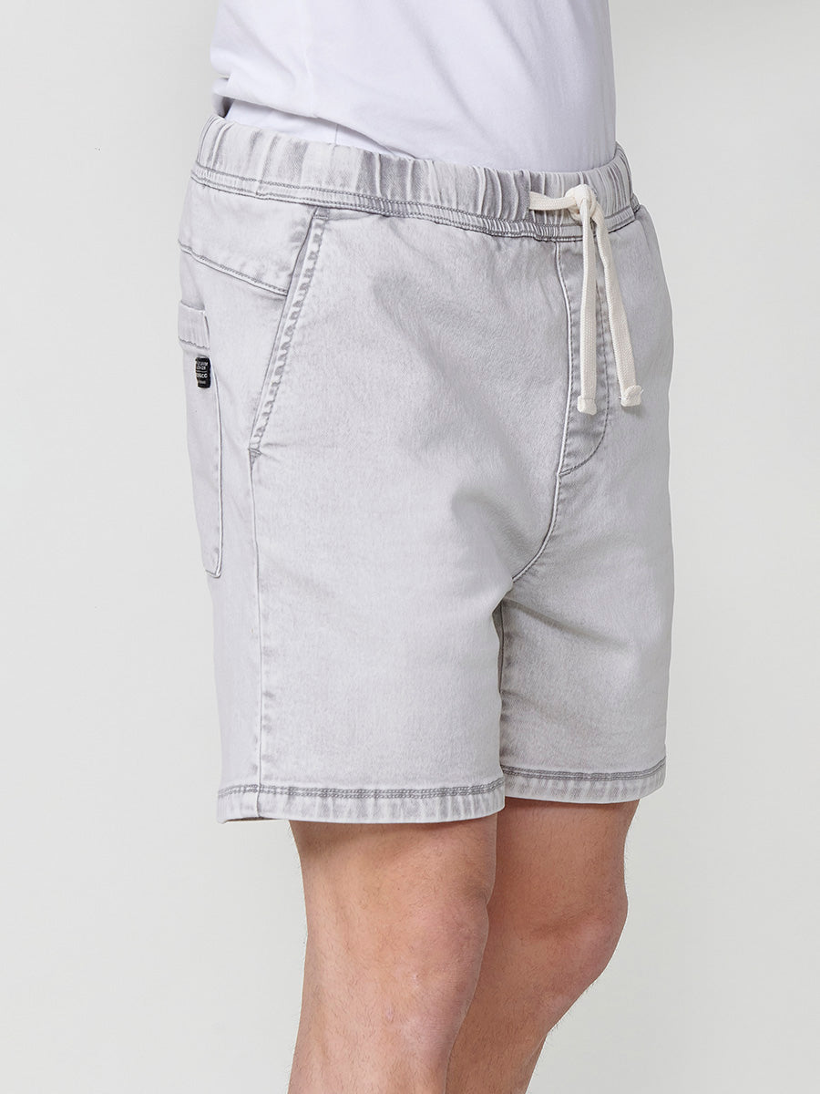 Short Hombre Jogger Knit Denim Lavado – Koroshi 2511PS88