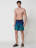 Bañador Hombre Surfero Estampado Tropical Degradado – Koroshi 2511WA08