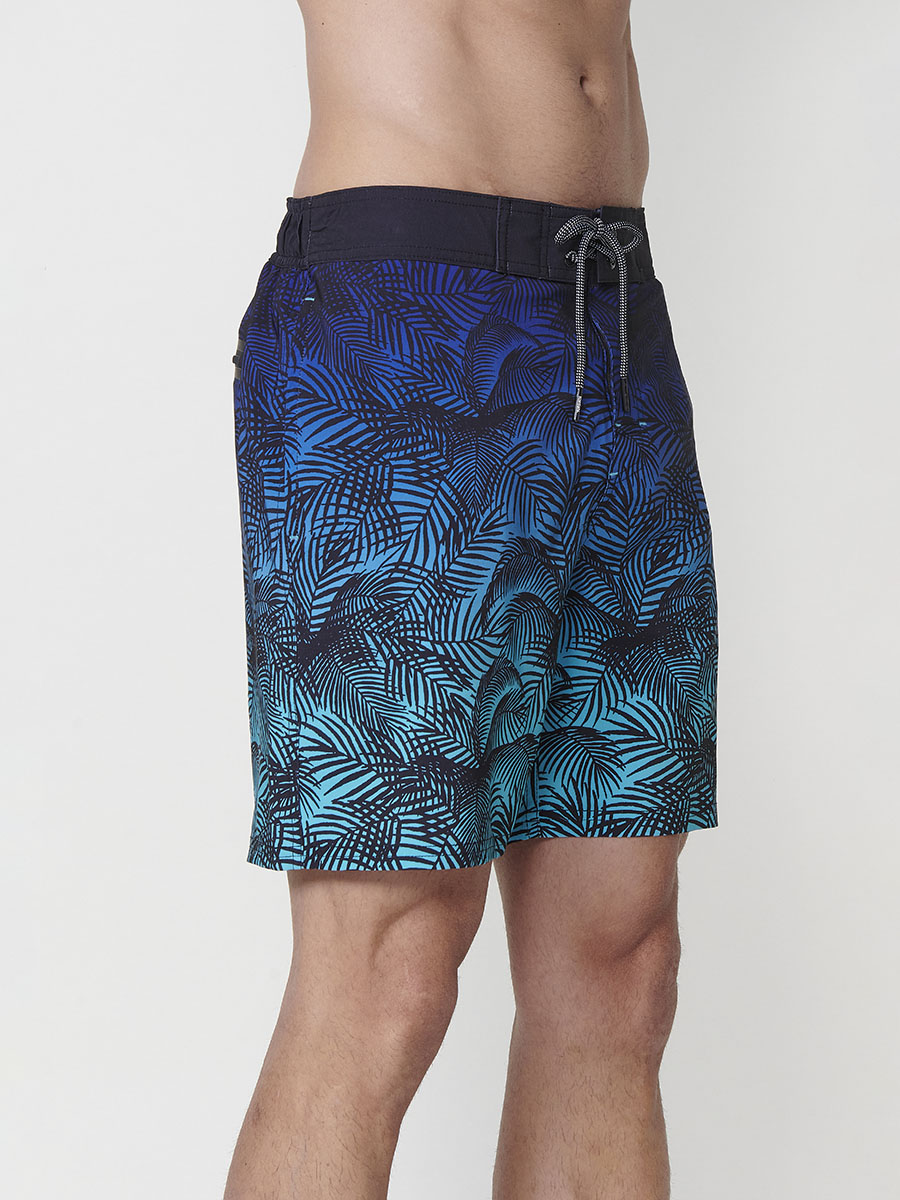 Bañador Hombre Surfero Estampado Tropical Degradado – Koroshi 2511WA08
