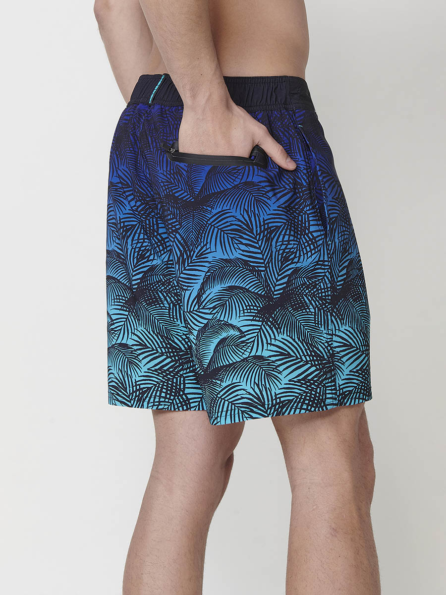 Bañador Hombre Surfero Estampado Tropical Degradado – Koroshi 2511WA08