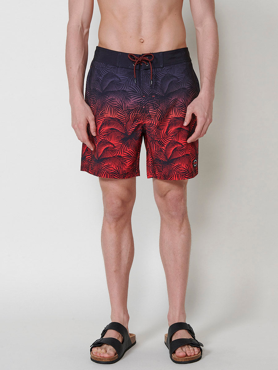 Bañador Hombre Surfero Estampado Tropical Degradado – Koroshi 2511WA08