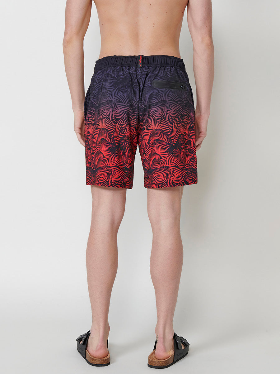 Bañador Hombre Surfero Estampado Tropical Degradado – Koroshi 2511WA08