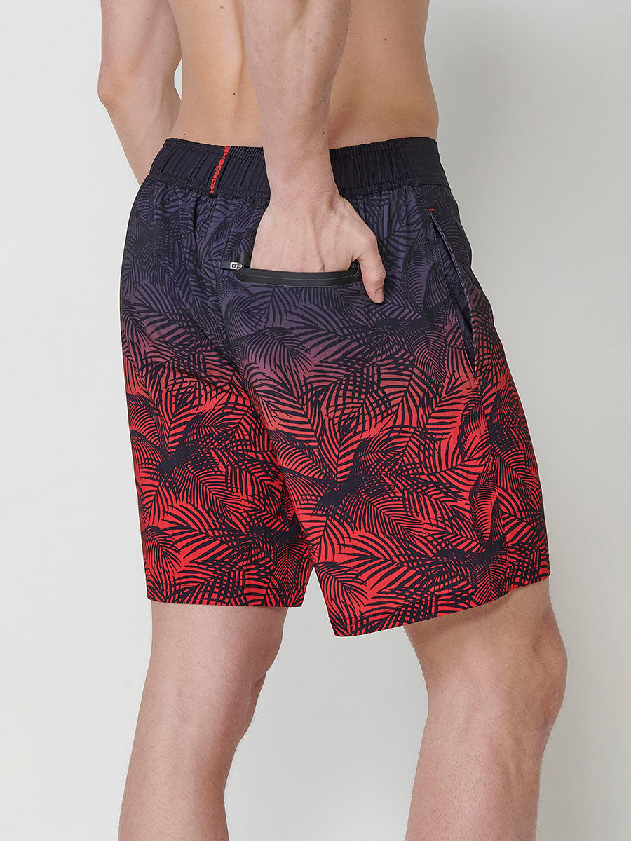 Bañador Hombre Surfero Estampado Tropical Degradado – Koroshi 2511WA08
