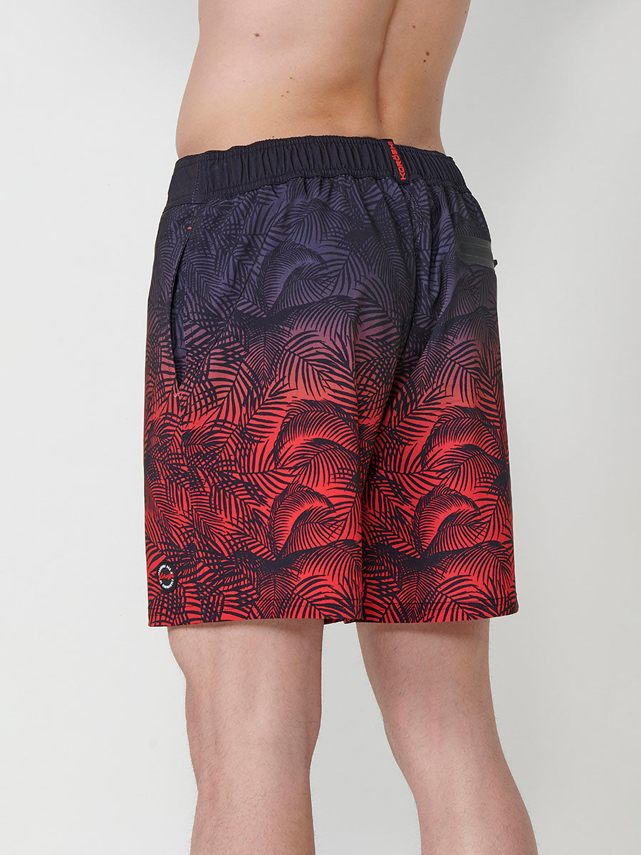 Bañador Hombre Surfero Estampado Tropical Degradado – Koroshi 2511WA08