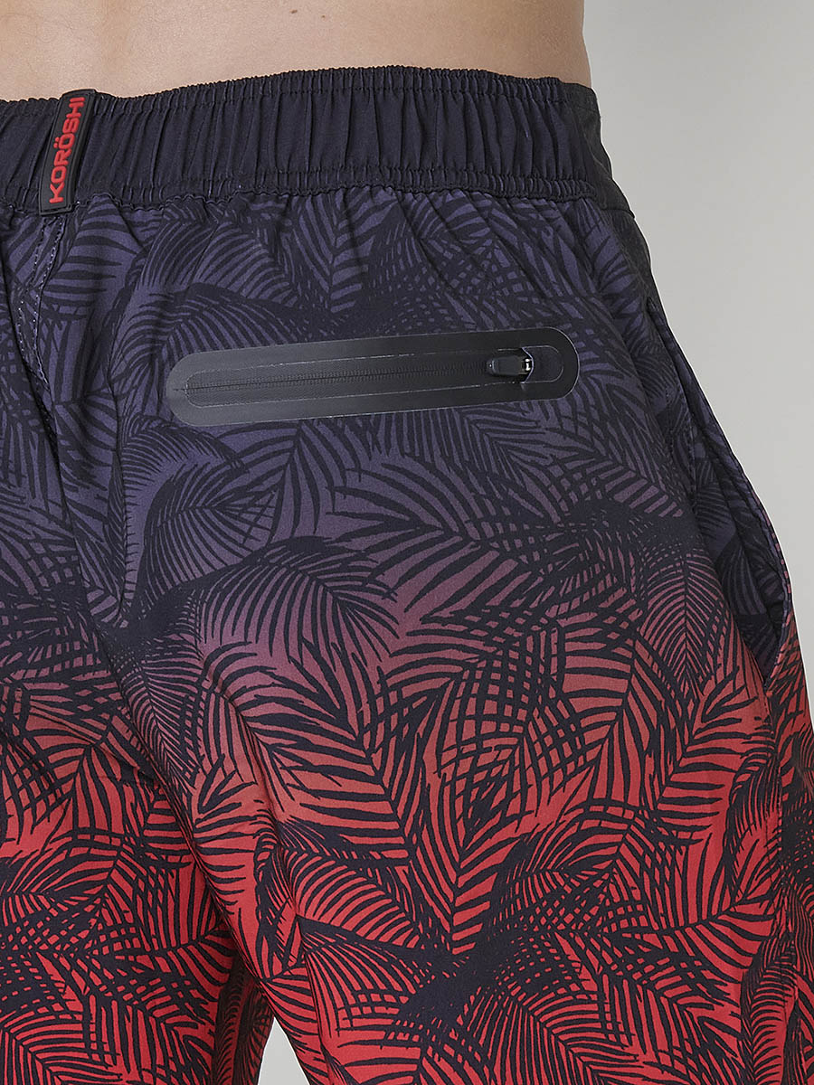 Bañador Hombre Surfero Estampado Tropical Degradado – Koroshi 2511WA08