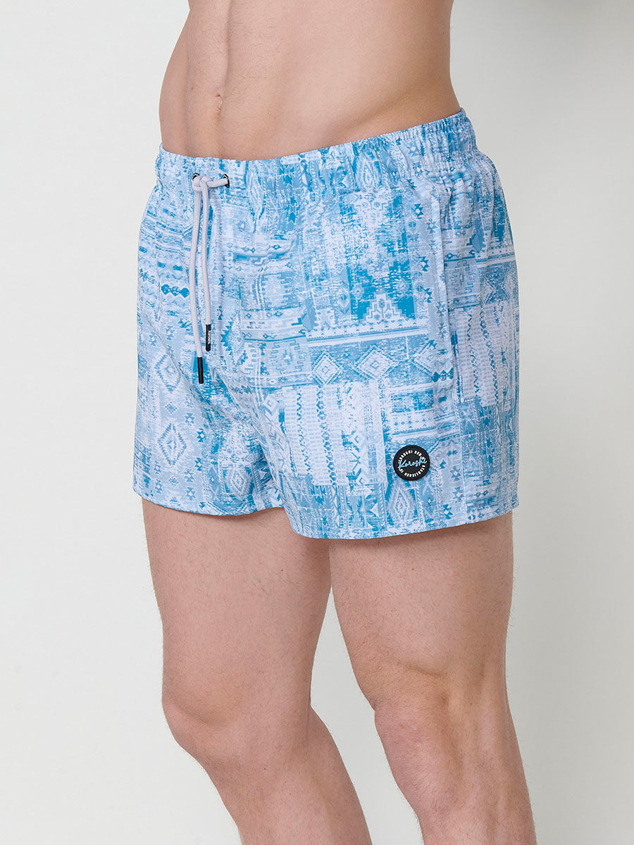 Bañador Hombre Corto Estampado Étnico – Koroshi 2511WA09