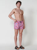 Bañador Hombre Corto Estampado Acuarela Coral – Koroshi