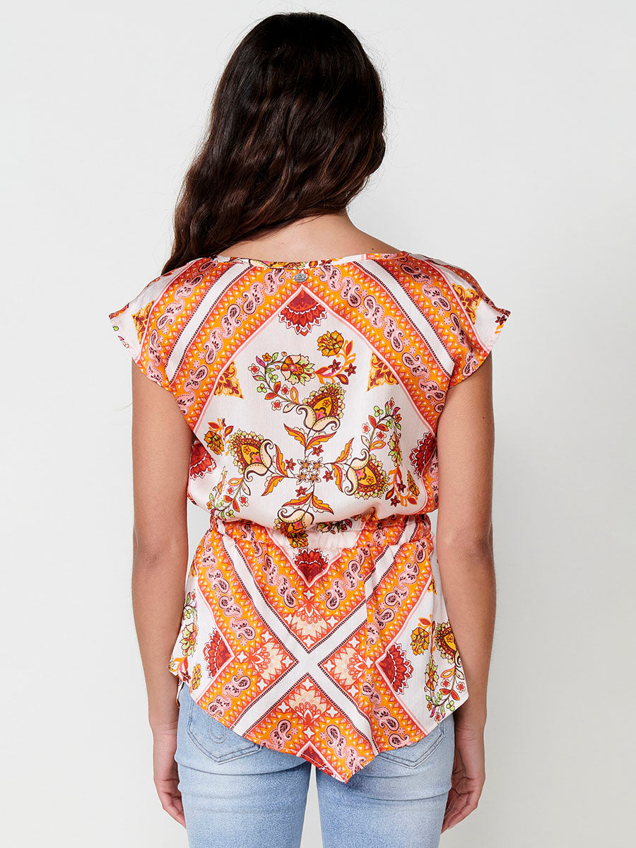 Blusa Mujer Satén Blanca – Koroshi 2512BL30